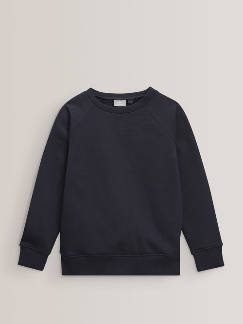 Navy Blue Crew Neck School Sweater (3-16yrs)