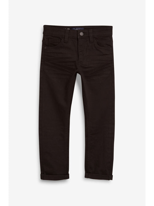 Black Regular Fit Stretch Jeans (3-17yrs)