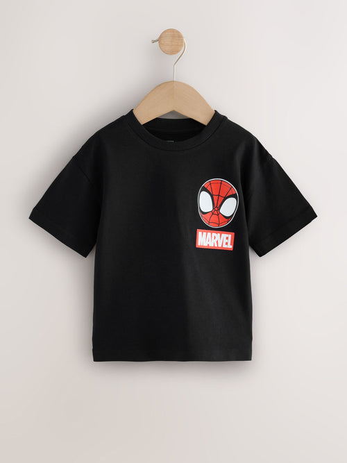 Black Spidey Short Sleeve T-Shirt (9mths-8yrs)