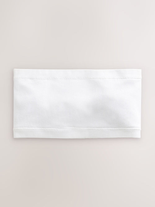 White Bandeau Crop Tops (7-16yrs)