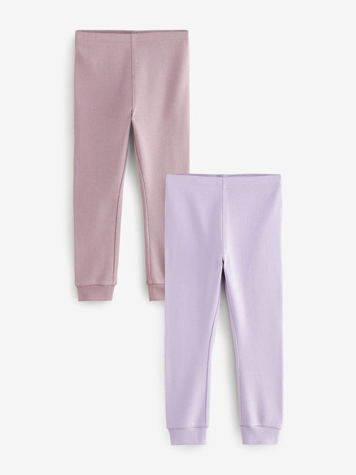 Lilac Purple Thermal Leggings (2-16yrs)