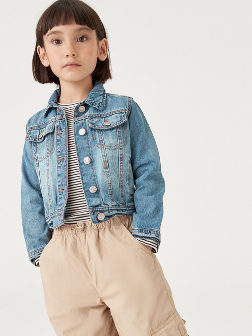 Mid Blue Western Jacket (3-16yrs)