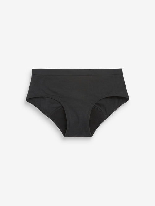 Black Briefs 2 Pack Teen Light Flow Period Pants (7-16yrs)