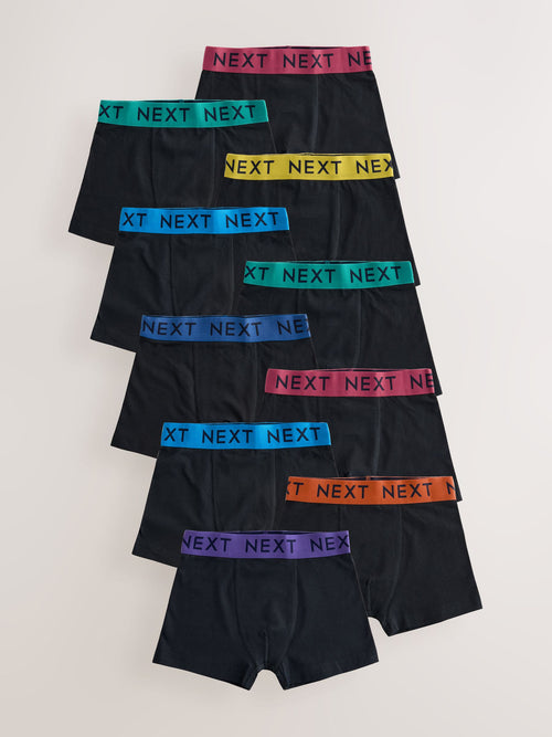 Black with Varsity Waistband Trunks (1.5-16yrs)
