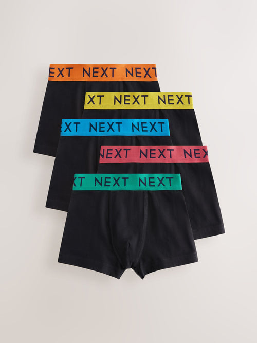 Black with Varsity Waistband Trunks (1.5-16yrs)