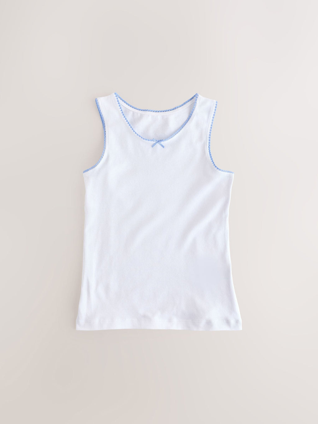 White Vests 5 Pack (1.5-16yrs)