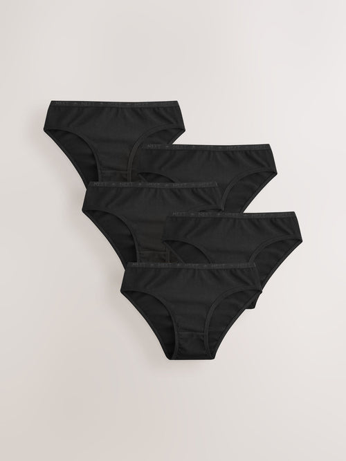 Black Bikini Briefs (5-16yrs)