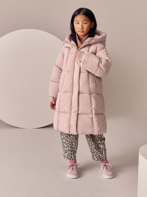 Pink Shower Resistant Padded Coat (3-16yrs)