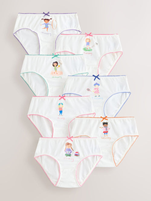 White Briefs 7 Pack (1.5-16yrs)