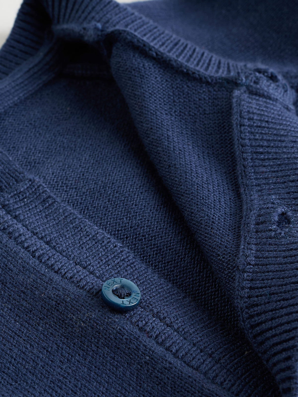 Blue 100% Cotton Knitted Baby Cardigans 2 Pack (0mths-2yrs)