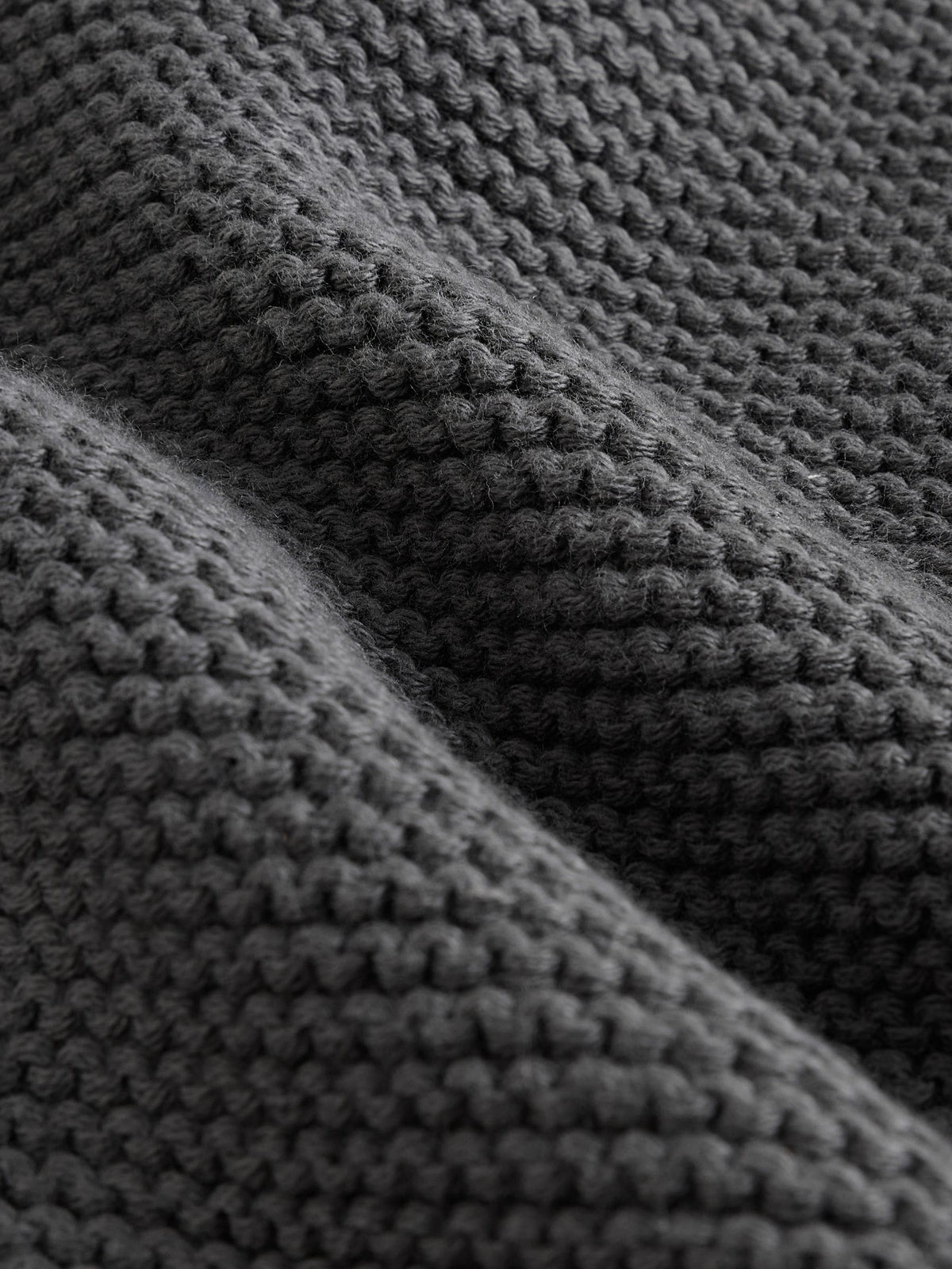 Charcoal Grey Knitted Baby Cardigan (0mths-2yrs)