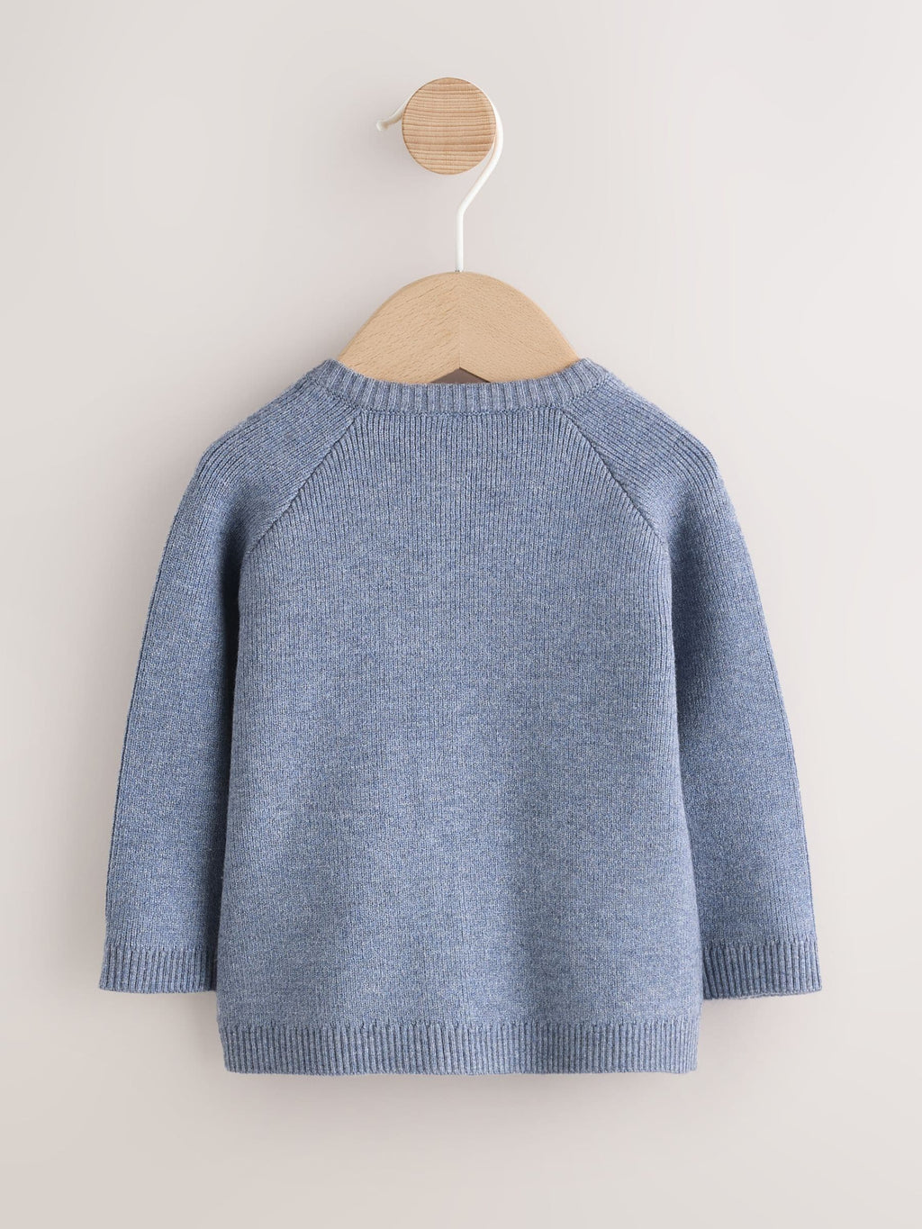 Blue Knitted Baby Cardigan (0mths-2yrs)