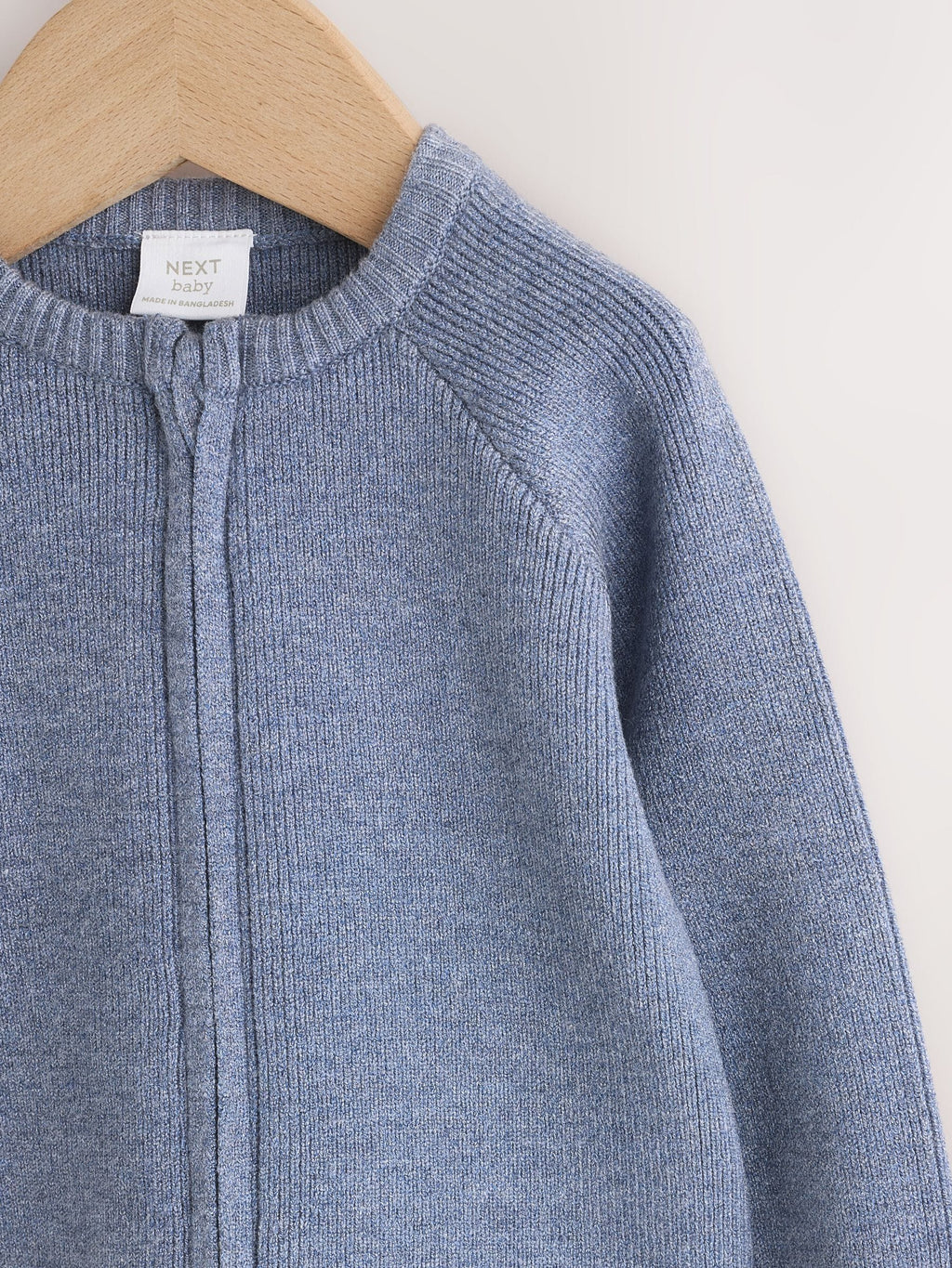 Blue Knitted Baby Cardigan (0mths-2yrs)