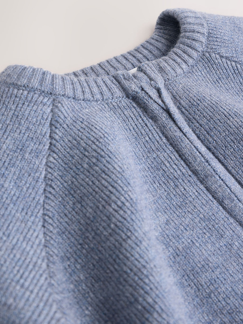 Blue Knitted Baby Cardigan (0mths-2yrs)