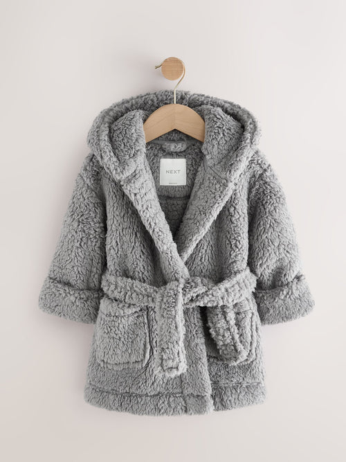 Grey Babies Fleece Robe (12mths-8yrs)