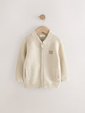 Neutral Bear Zip Up Cardigan (3mths-7yrs)