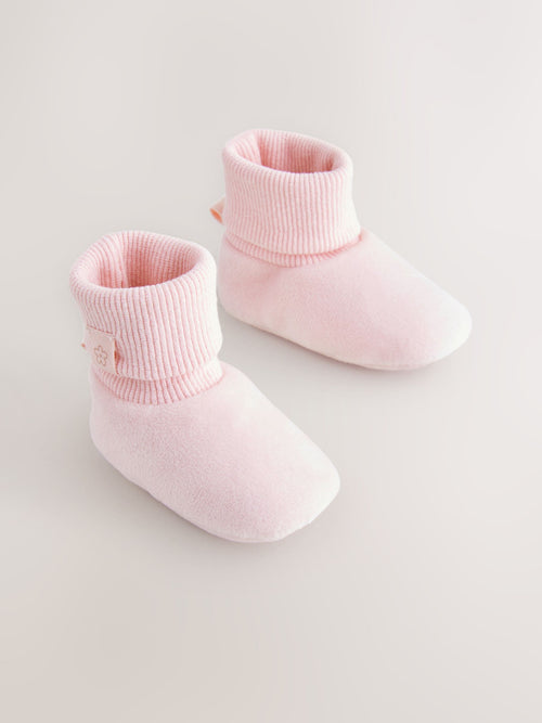 Pink Bootie Shoes (0-18mths)