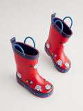 Red Transport Handle Pull On Wellies