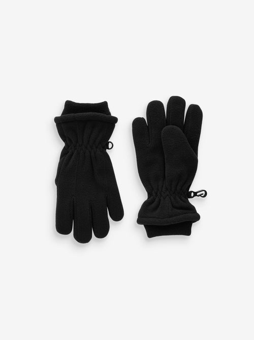 Black Fleece Gloves (3-16yrs)