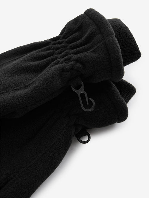 Black Fleece Gloves (3-16yrs)