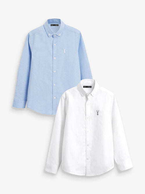 Blue & White Oxford Shirt (3-16yrs)