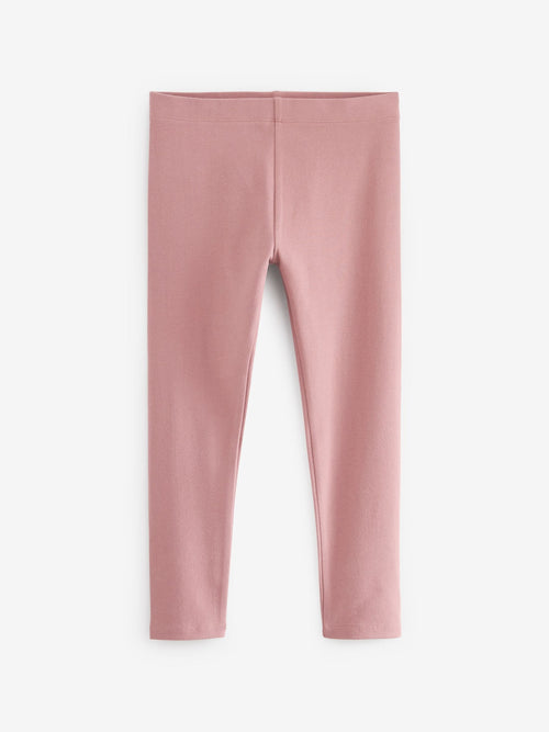 Rose Pink Regular Fit Leggings (3-16yrs)