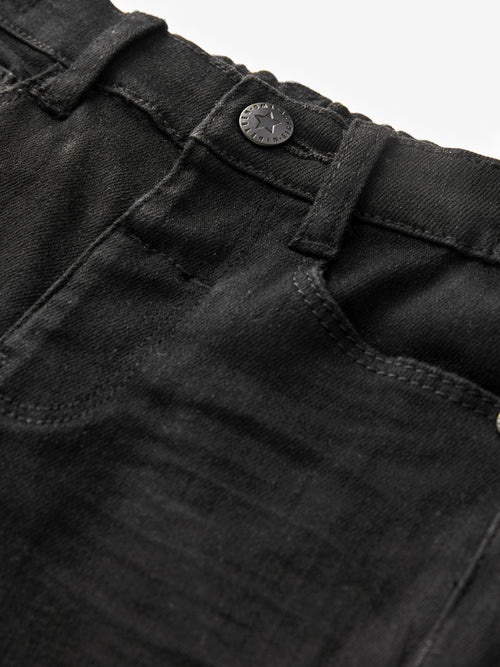 Black Denim Regular Fit Comfort Stretch Jeans (3mths-7yrs)