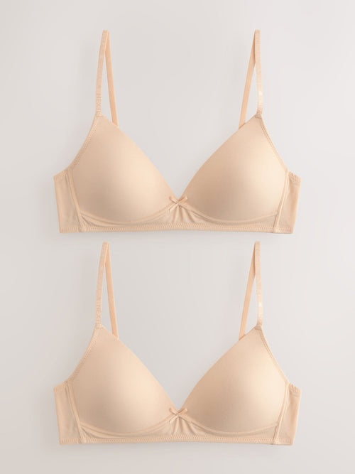 Nude Trainer Bras 2 Pack