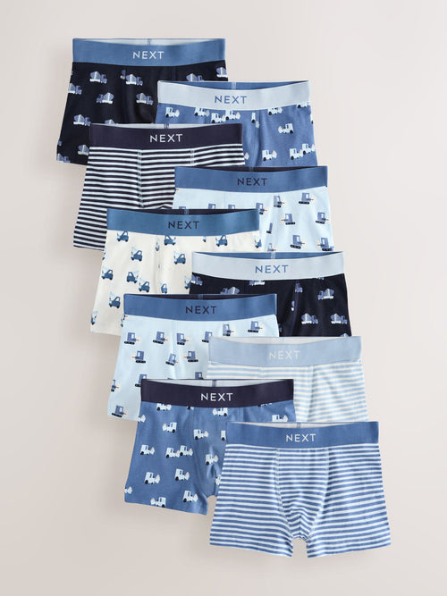 Blue Mini Vehicle Trunks 10 Pack (1.5-12yrs)