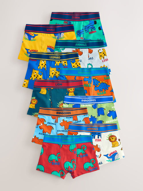 Primary Animals Trunks 10 Pack (1.5-12yrs)