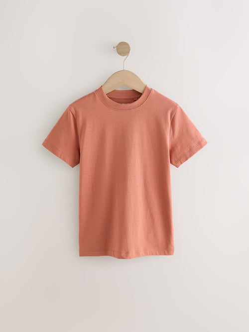 Rust Regular Fit Short Sleeve T-Shirt (3-16yrs)