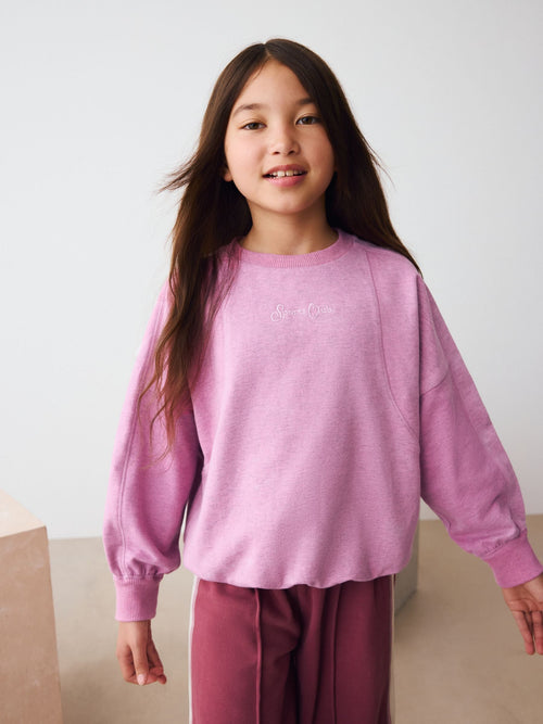 Purple Sports Club Sweat Top (3-16yrs)