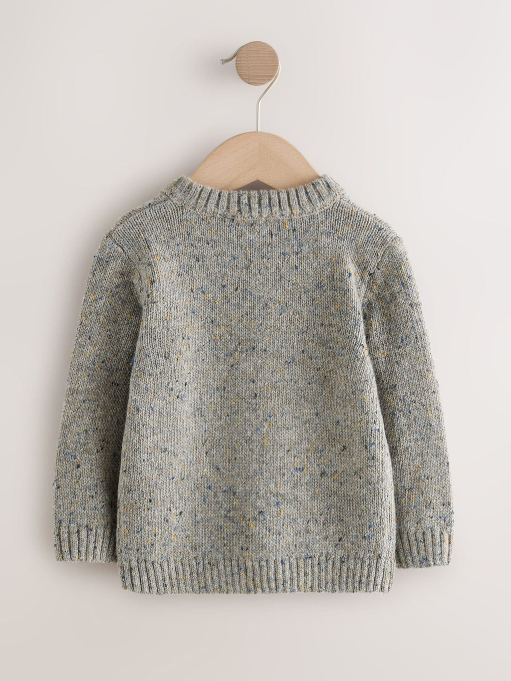 Grey Car Knitted Jumper (3mths-7yrs)