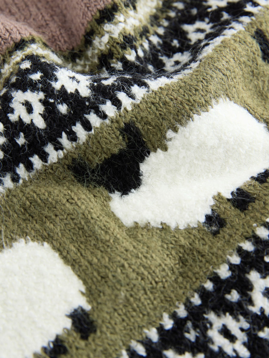 Brown Sheep Fairisle Pattern Knitted Crew Neck Jumper (3mths-7yrs)