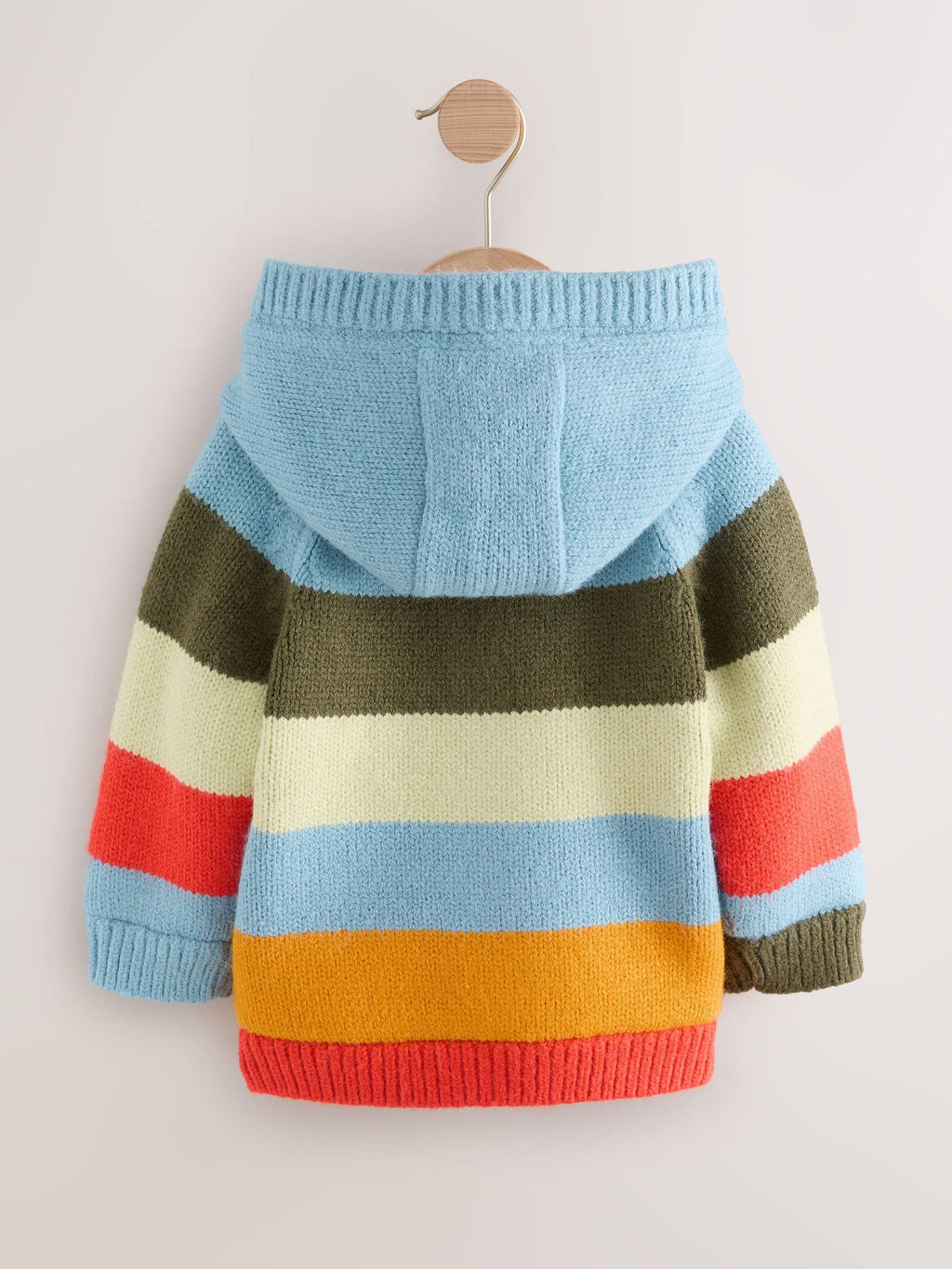 Multi Bright Stripe Character Cardigan (3mths-7yrs)