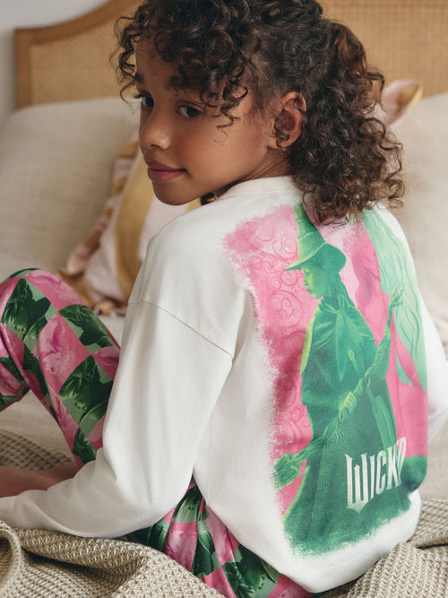 Pink/Green Wicked Pyjamas (5-16yrs)