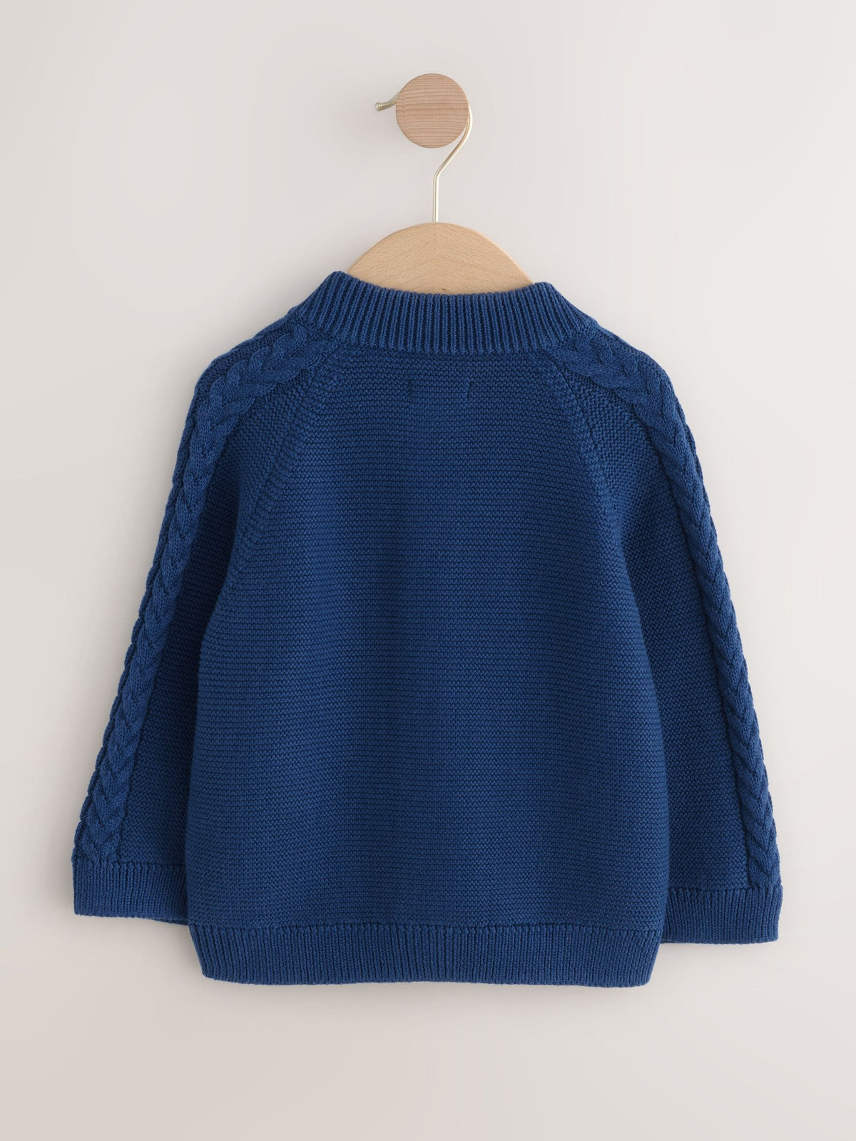 Navy Blue Pattern Christmas Cardigan (3mths-7yrs)