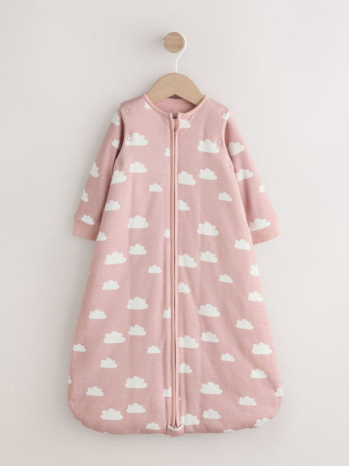Pink Cloud 2.5 TOG Removable Sleeve Baby Sleep Bag