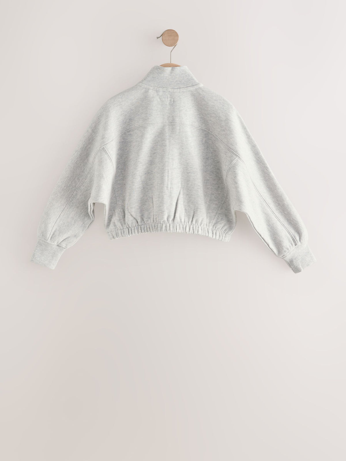 Grey Zip Through Sweat Jacket (3-16yrs)