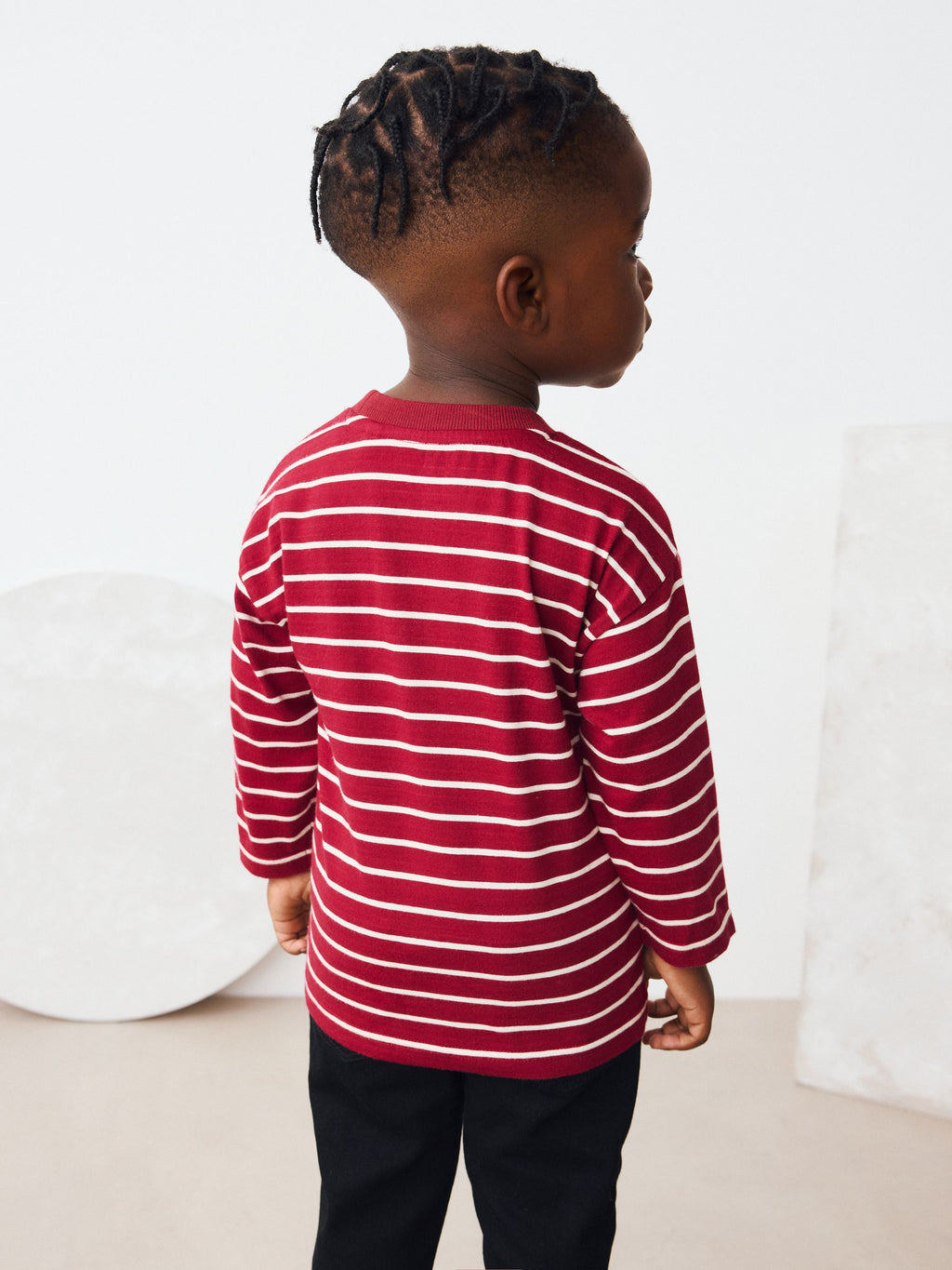 Red/Ecru Paddington Long Sleeve T-Shirt (12mths-7yrs)