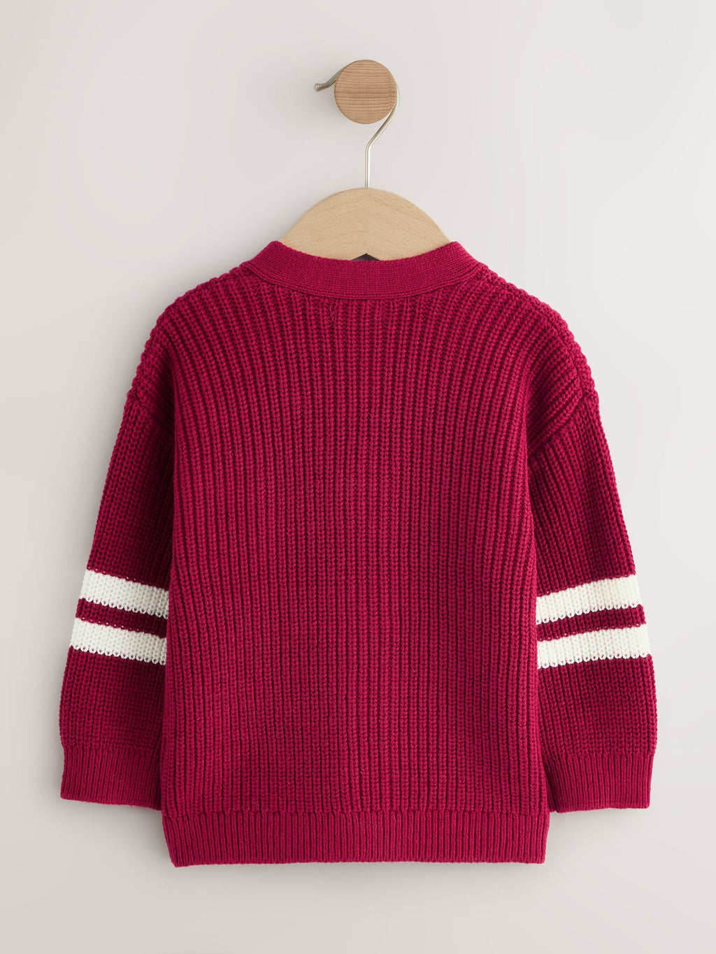 Red Varsity Character Cardigan (3mths-7yrs)