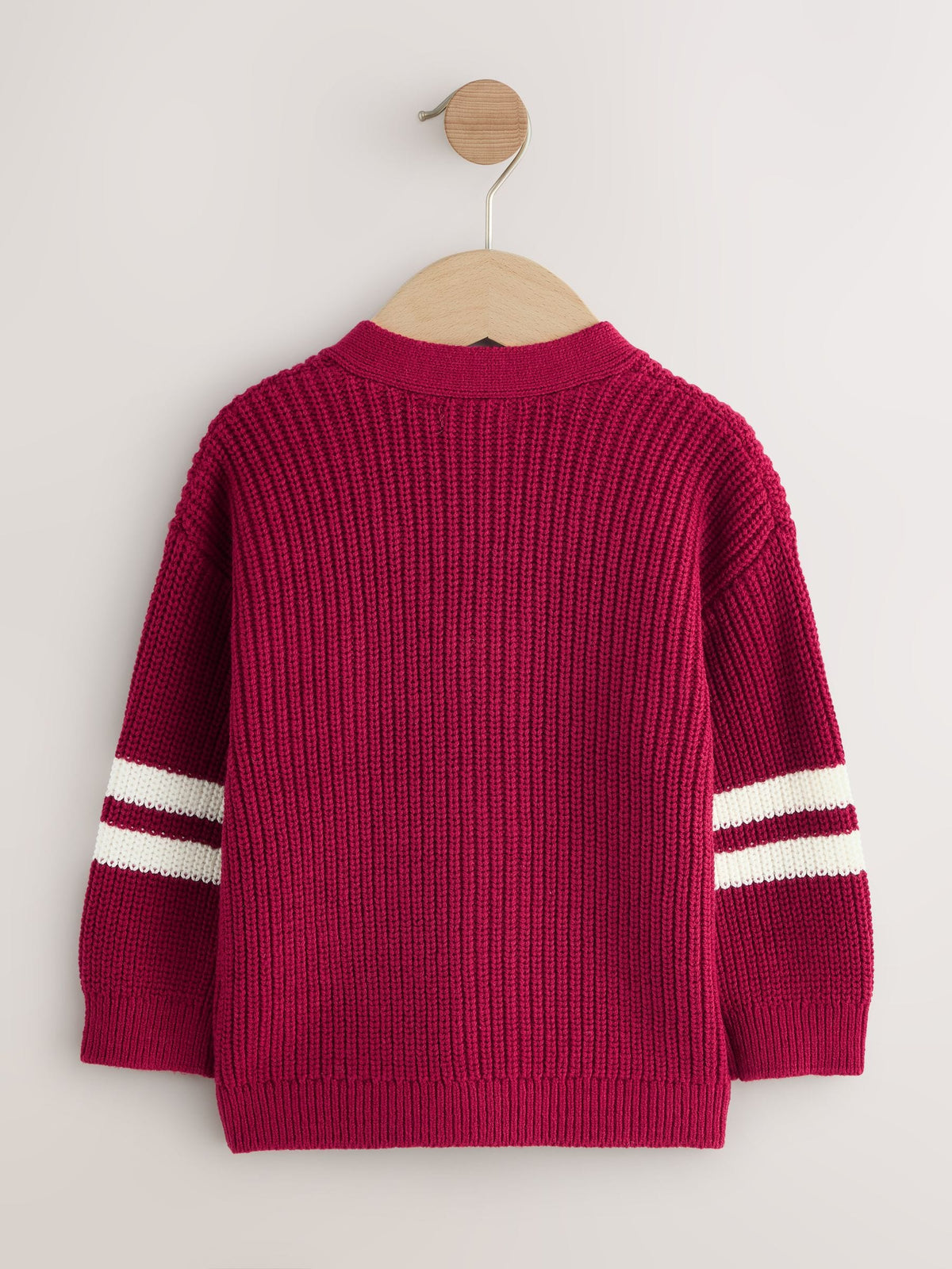 Red Varsity Character Cardigan (3mths-7yrs)