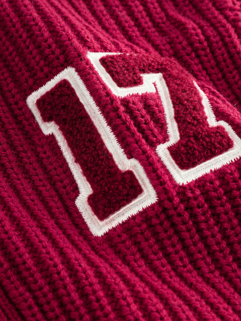 Red Varsity Character Cardigan (3mths-7yrs)