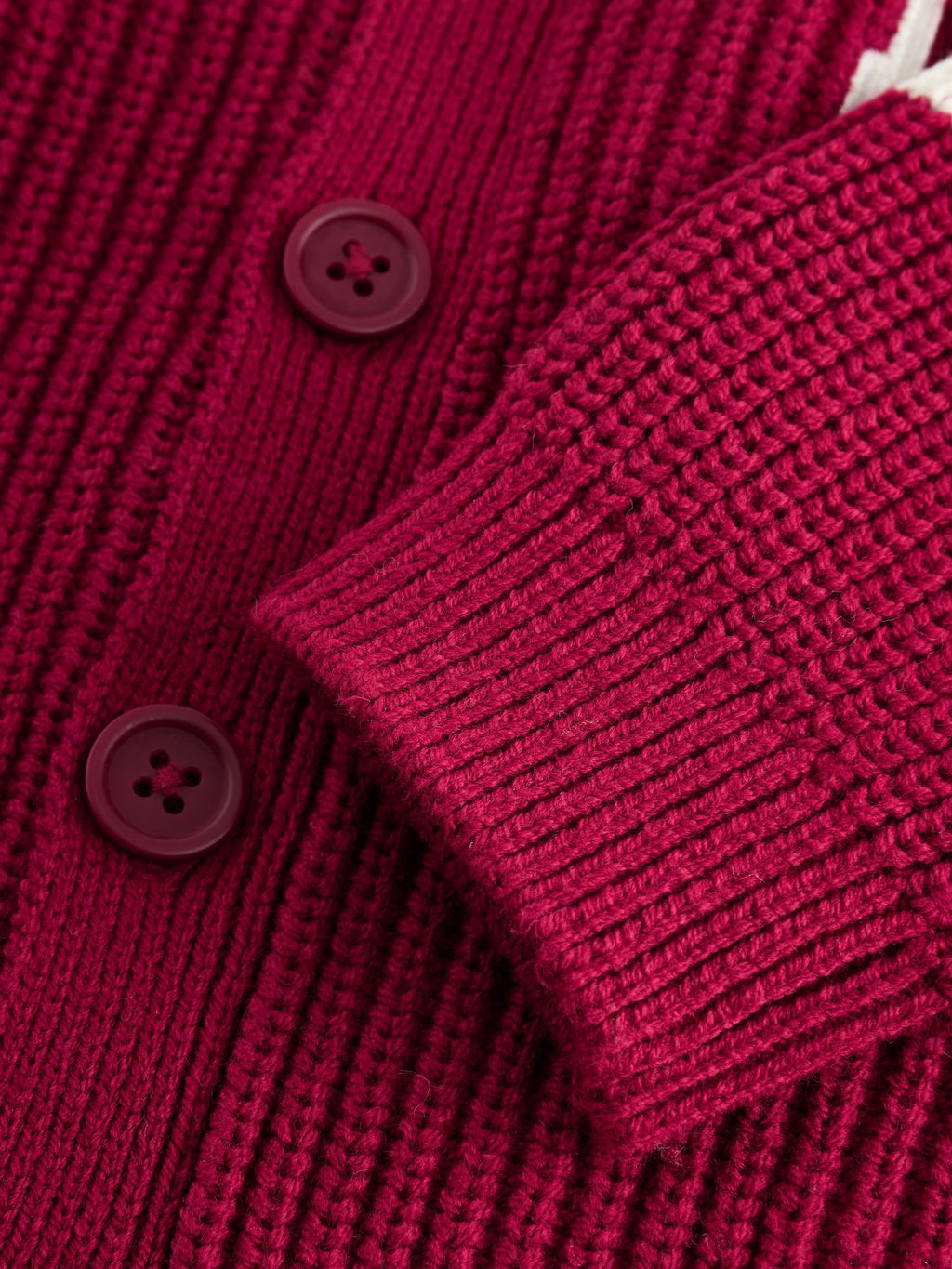 Red Varsity Character Cardigan (3mths-7yrs)