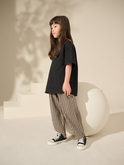 Black Oversized Heavyweight T-Shirt (3-16yrs)