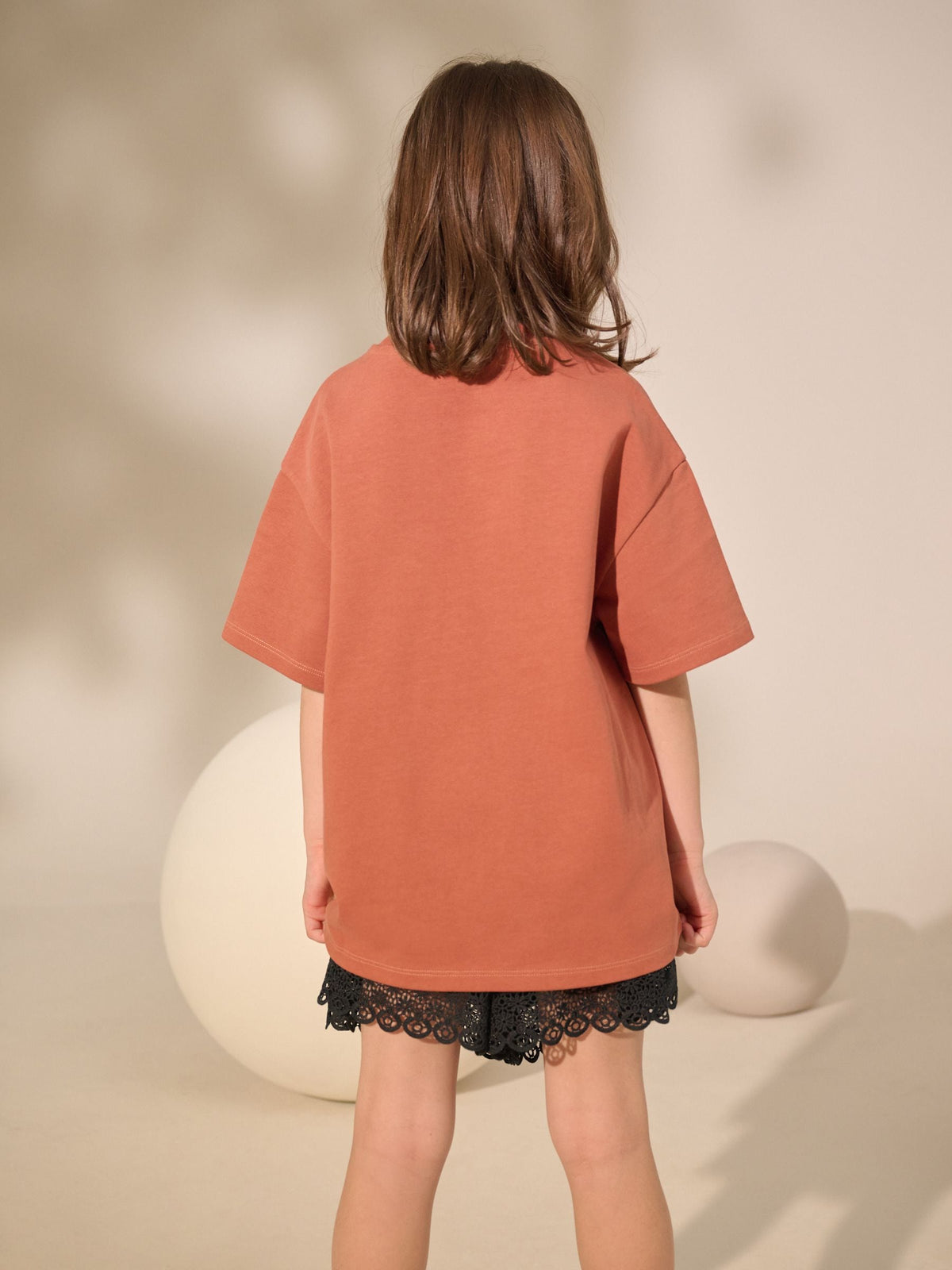 Rust Oversized Heavyweight T-Shirt (3-16yrs)