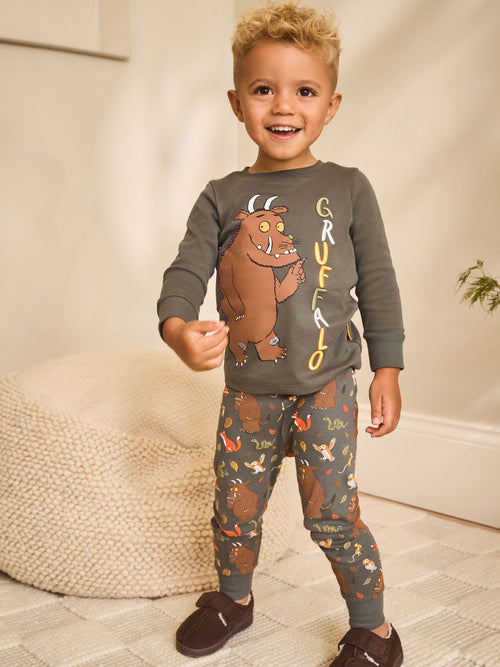 Charcoal Grey/Brown Gruffalo Single Snuggle Pyjamas (9mths-9yrs)