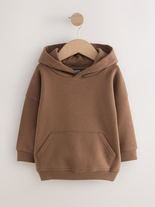 Brown Soft Touch Hoodie (3mths-7yrs)