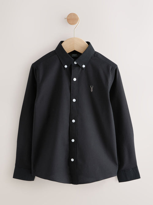 Black Oxford Shirt (3-16yrs)