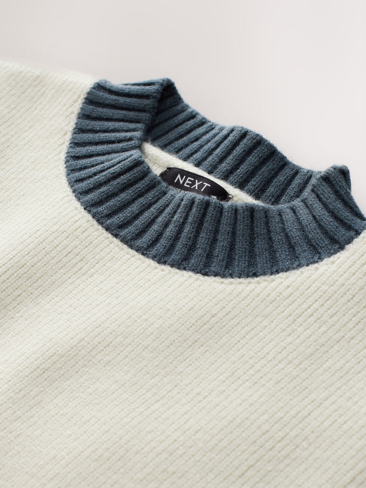 Ecru/Brown Knitted Jumper (3mths-7yrs)